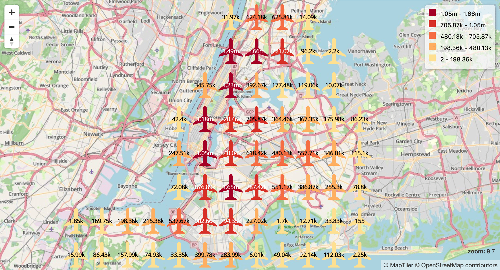 geo map marker icons html