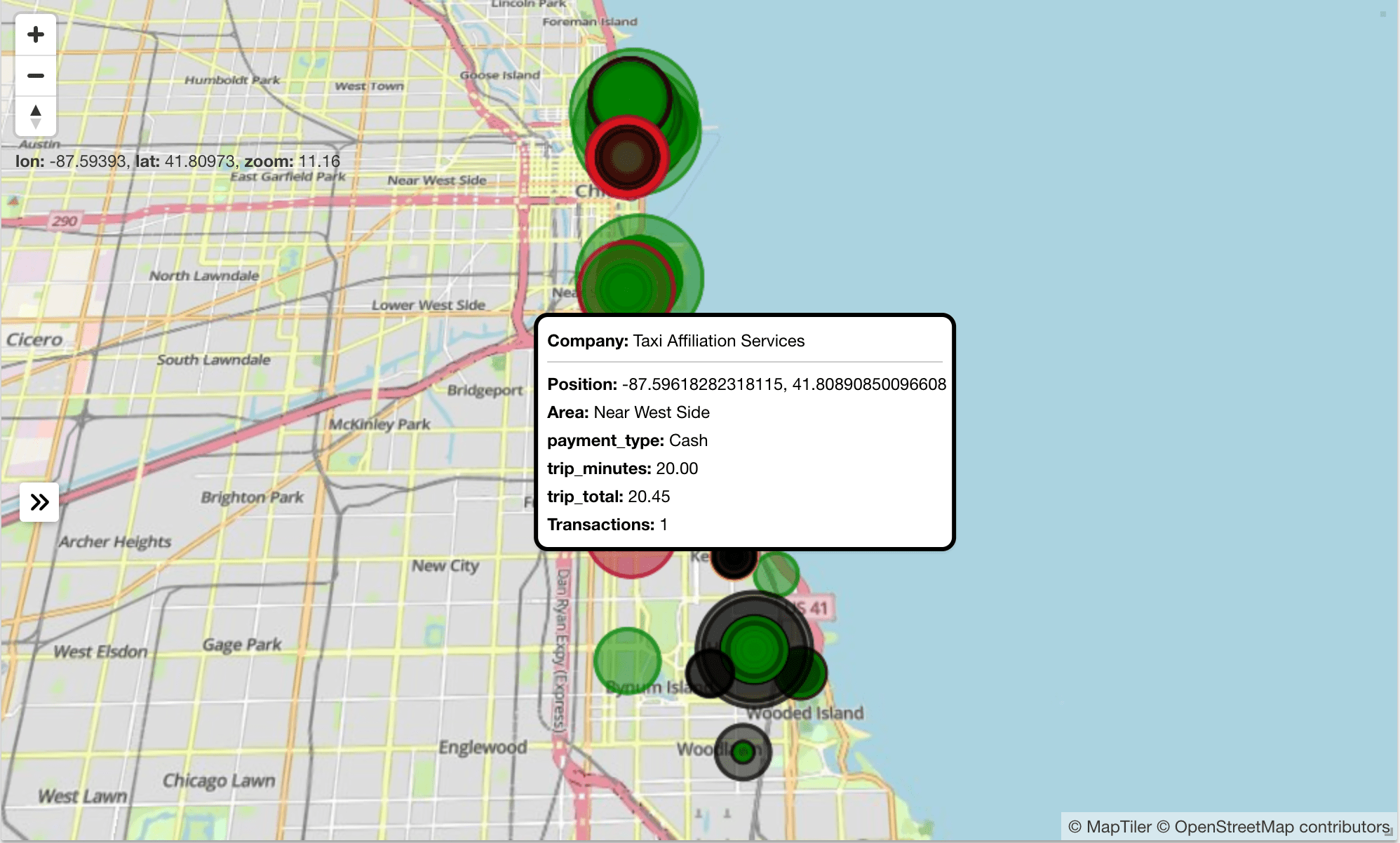 maplibre proportional circles