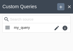 new query created